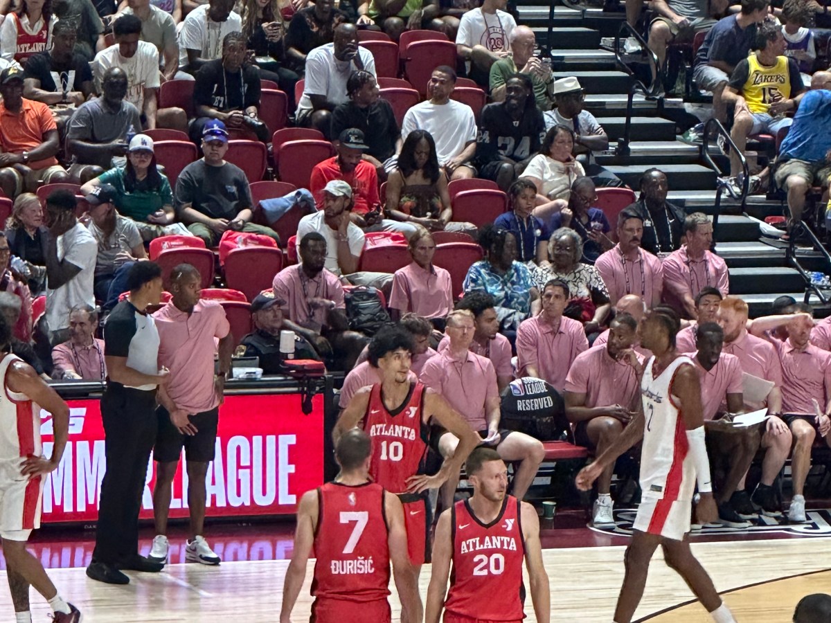The Atlanta Hawks lose 94-88 to the Washington Wizards on the first day of NBA 2K25 Summer&nbsp;League.